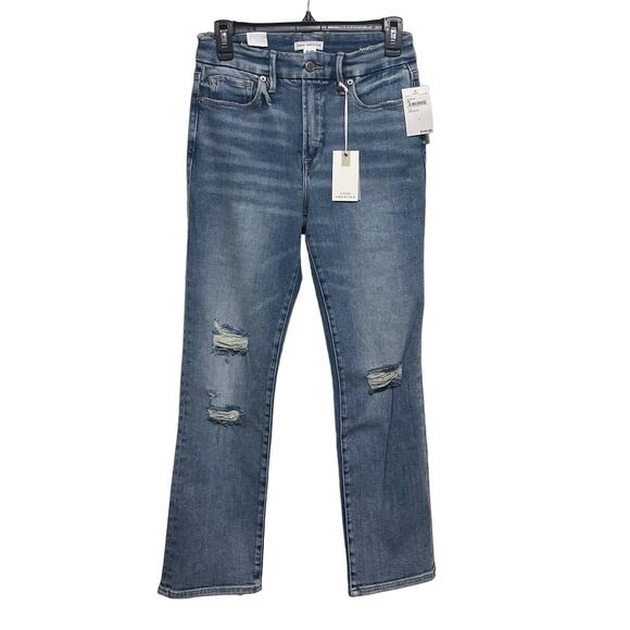 NWT Good American Good Legs Straight 27 - Picture 1 of 3